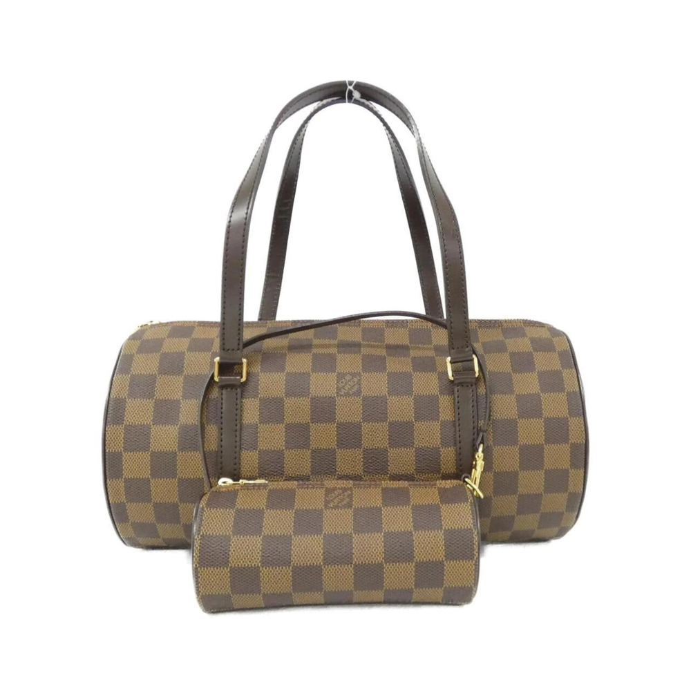 LOUIS VUITTON Brown Damier Papillon 30 Pouch - Picture 1 of 5
